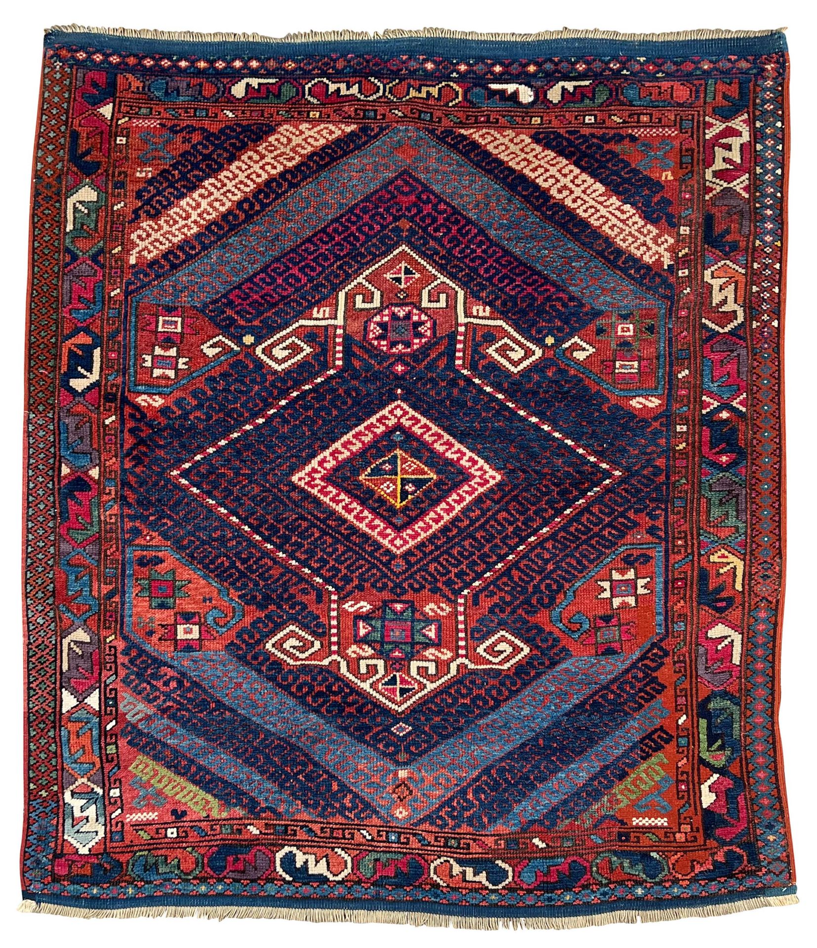 Nomadic carpet. Western Anatolia. Turkey. 2nd half 19th century.