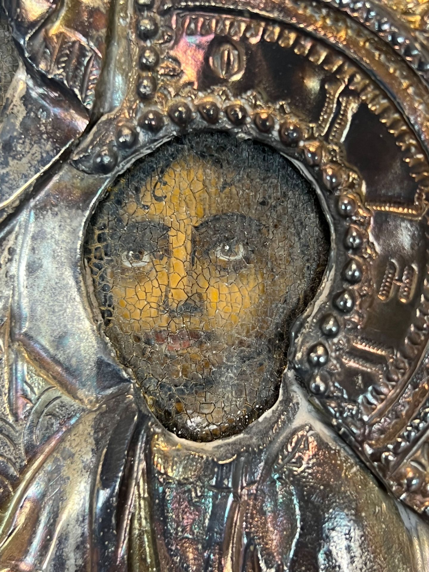 Ikone. Gottesmutter von Kasan. Polen. Wohl 19. Jahrhundert. - Bild 8 aus 11