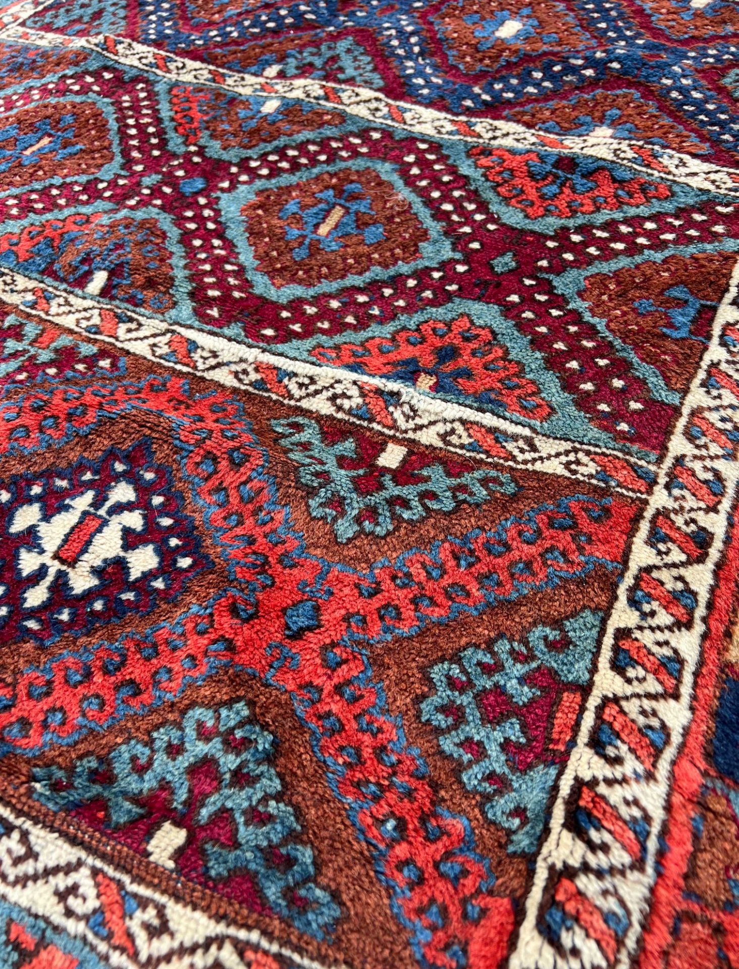 Yuruk. Village carpet. Turkey. Around 1900. - Image 5 of 8