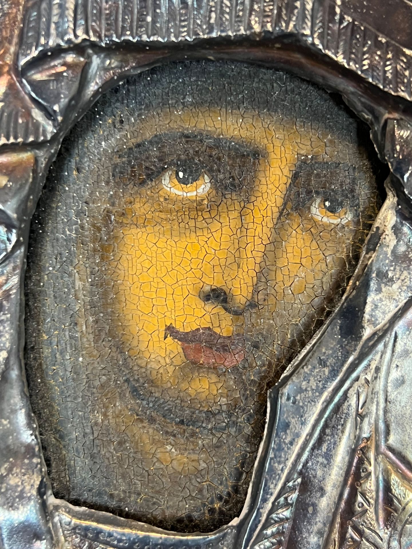 Ikone. Gottesmutter von Kasan. Polen. Wohl 19. Jahrhundert. - Bild 7 aus 11