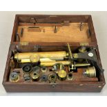 Smith & Beck Student Microscope. 1850.