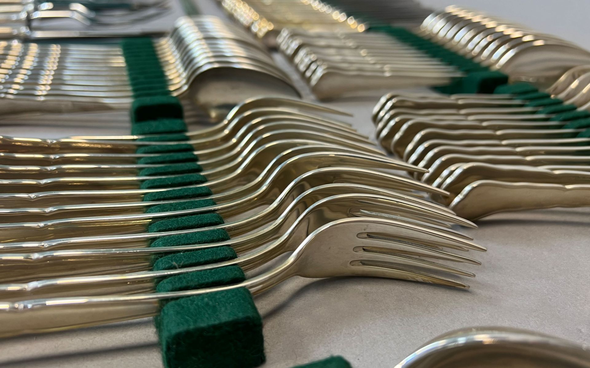 Silver cutlery for 12 persons. 925 sterling silver. A total of 168 pieces. - Image 5 of 14