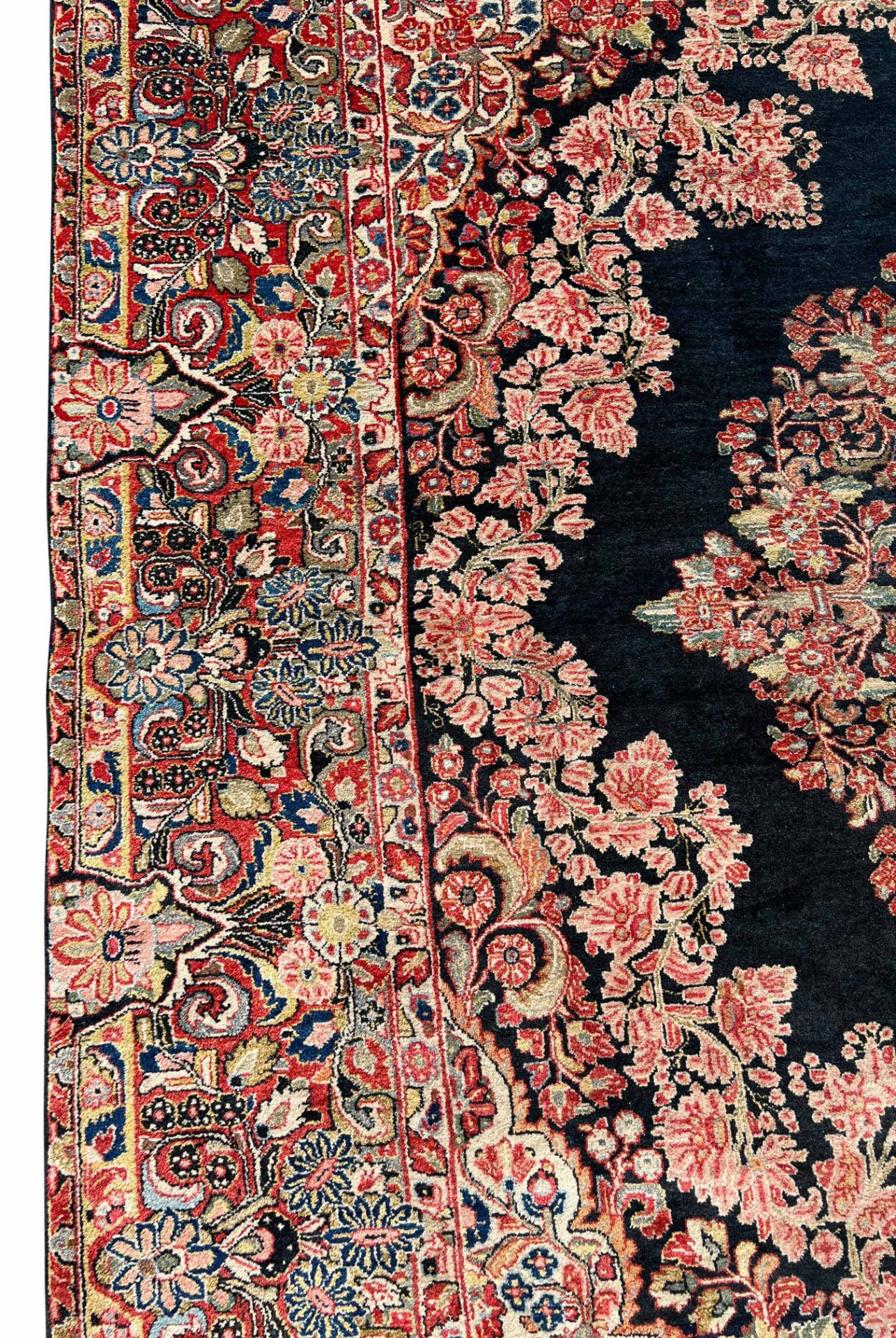 US re-import Sarough. Oriental rug. Around 1920. - Image 5 of 17