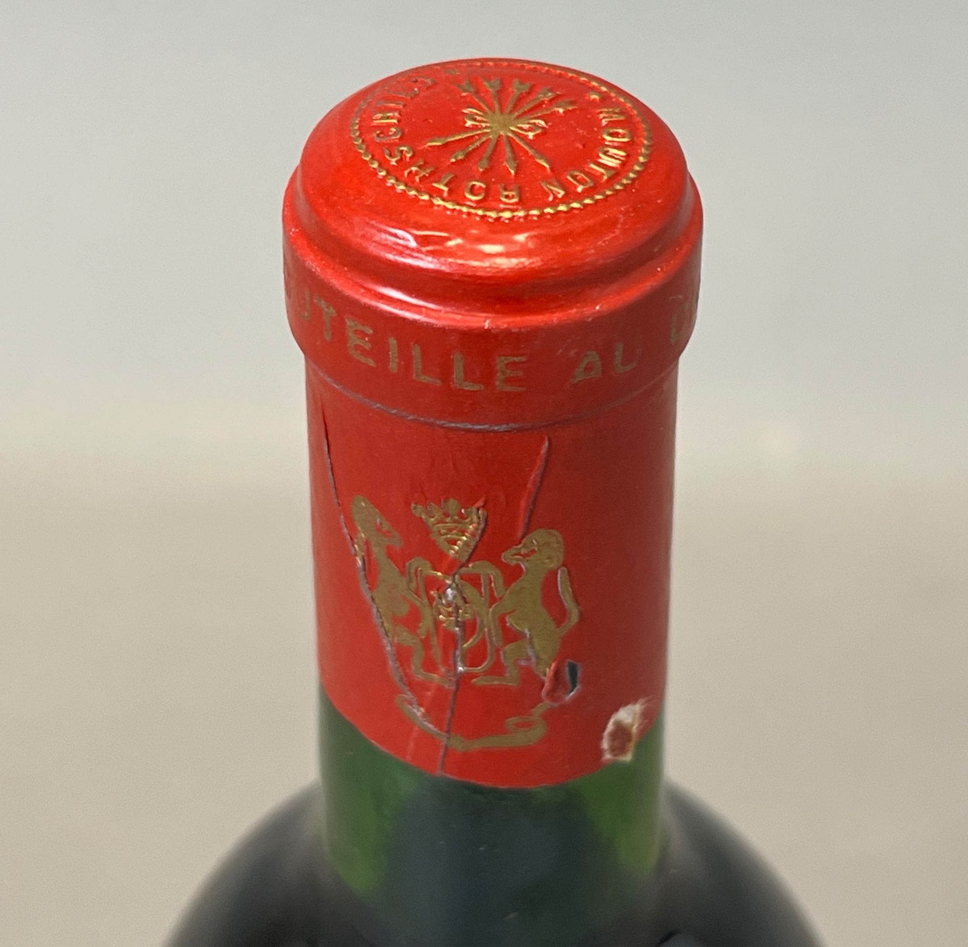 1 bottle of red wine. Château Mouton Rothschild. Pauillac. Premier Grand Cru. - Image 4 of 5