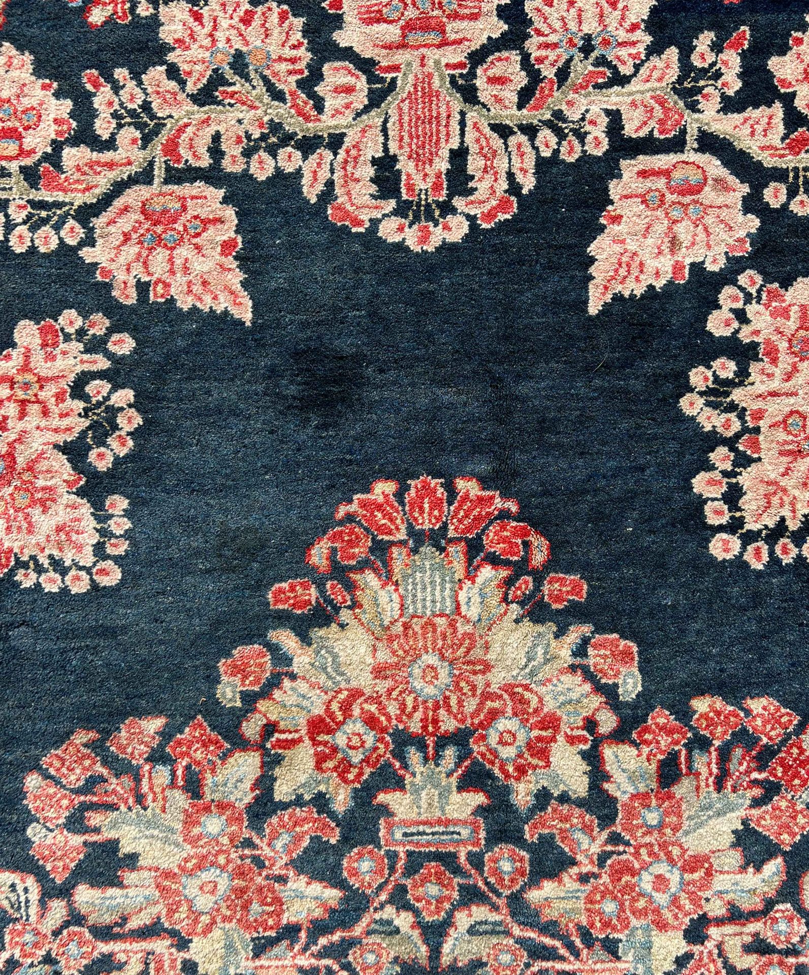 US re-import Sarough. Oriental rug. Around 1920. - Image 12 of 17