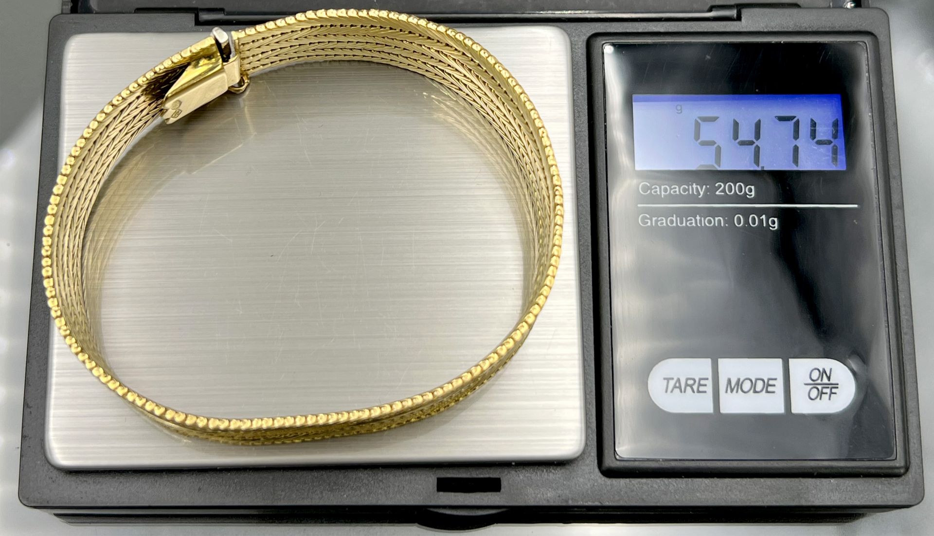 Bracelet 750 yellow gold. - Image 5 of 5