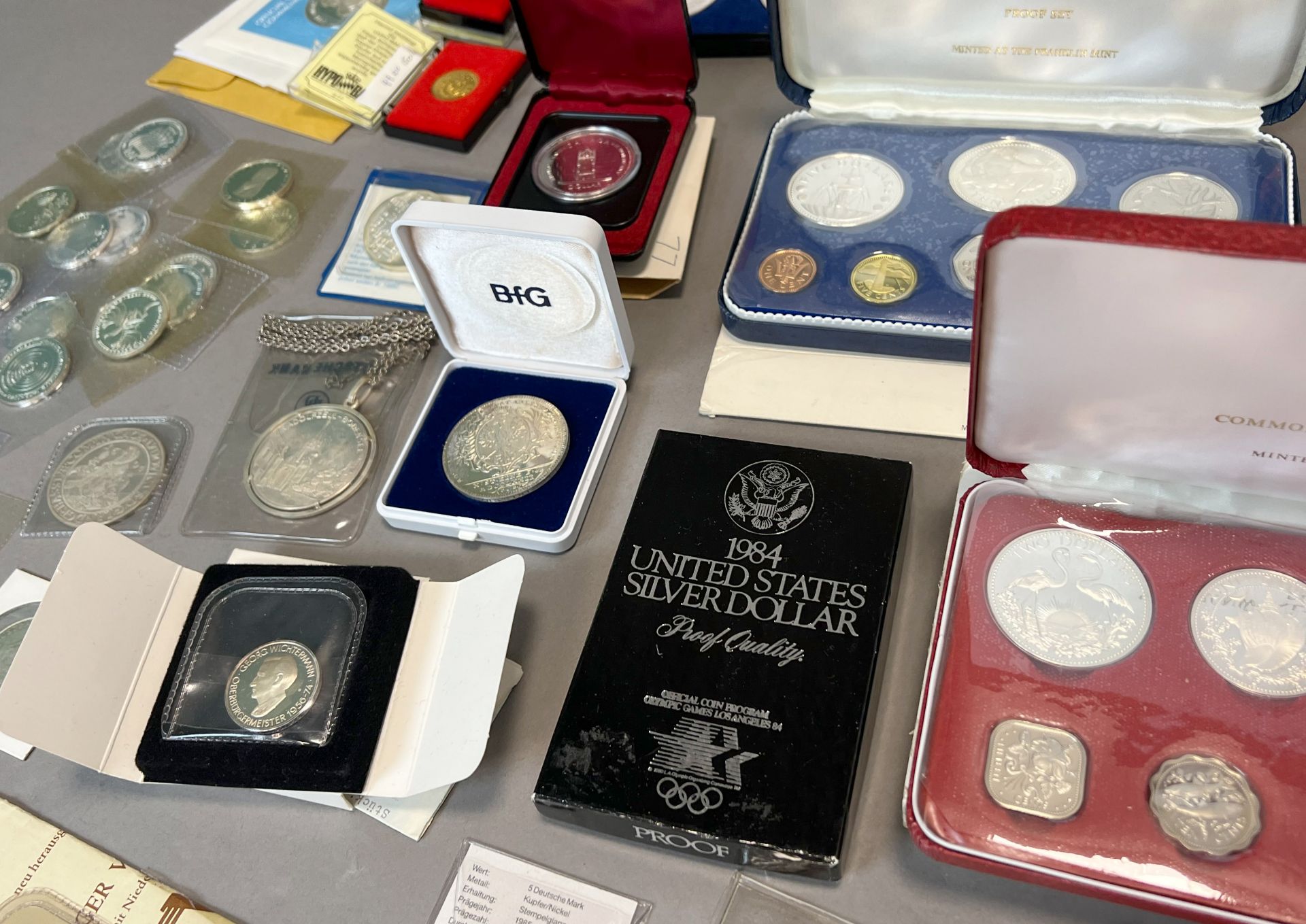 Große Sammlung von Münzen. Silbermünzen, Umlaufmünzen, DM-Münzen und Euro-Münzen. - Bild 11 aus 13