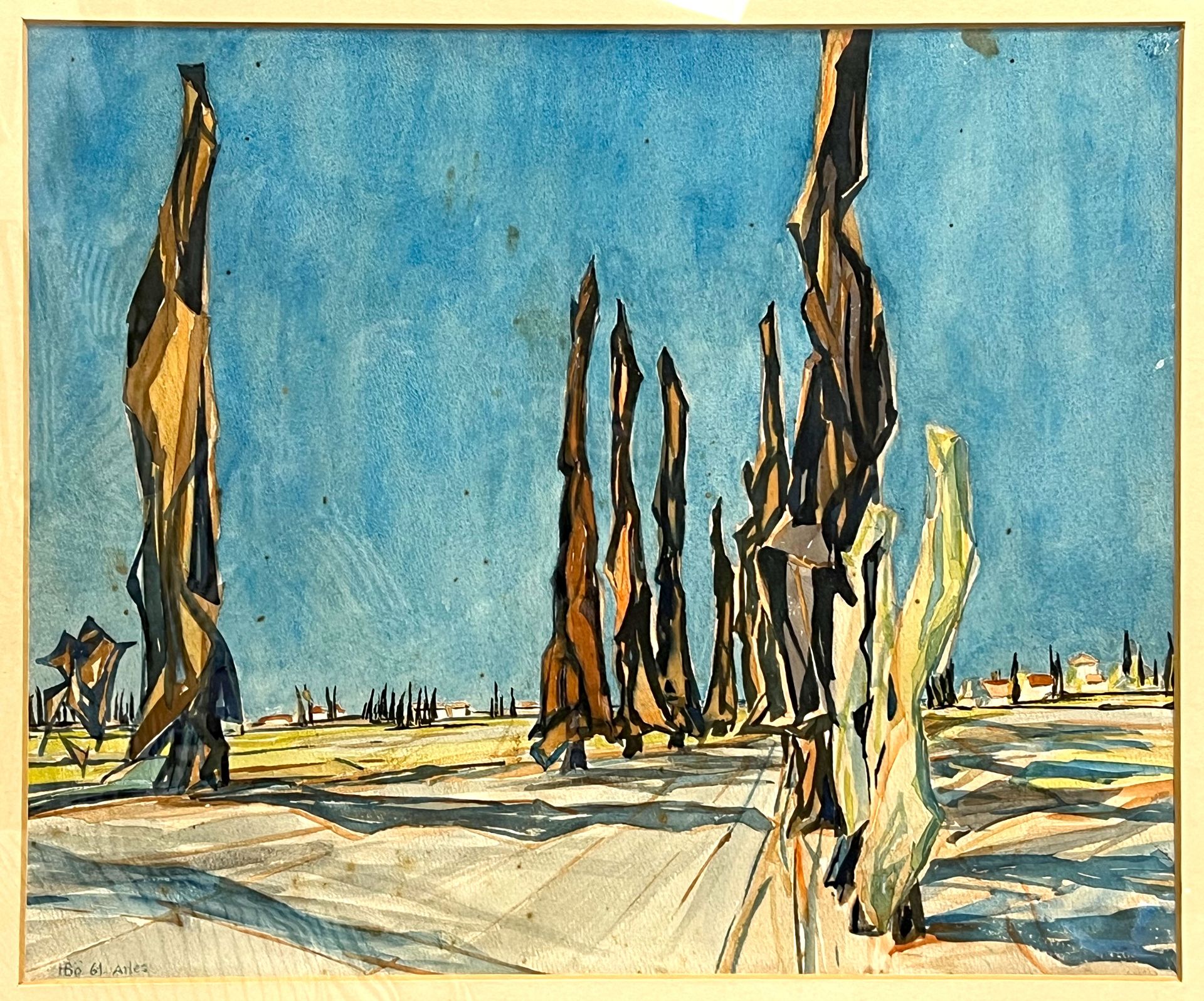 Helmut BÖRNER (1915 - 1990). 3-teiliges Konvolut. Landschaften. Südfrankreich. Spanien. - Bild 2 aus 7