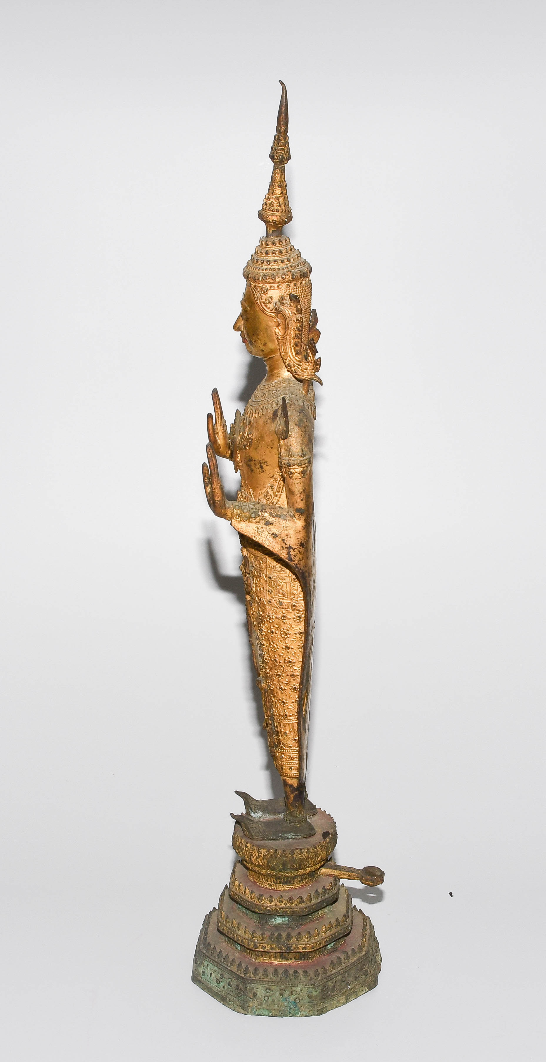 Lot: 2 stehende Buddhas - Image 3 of 16