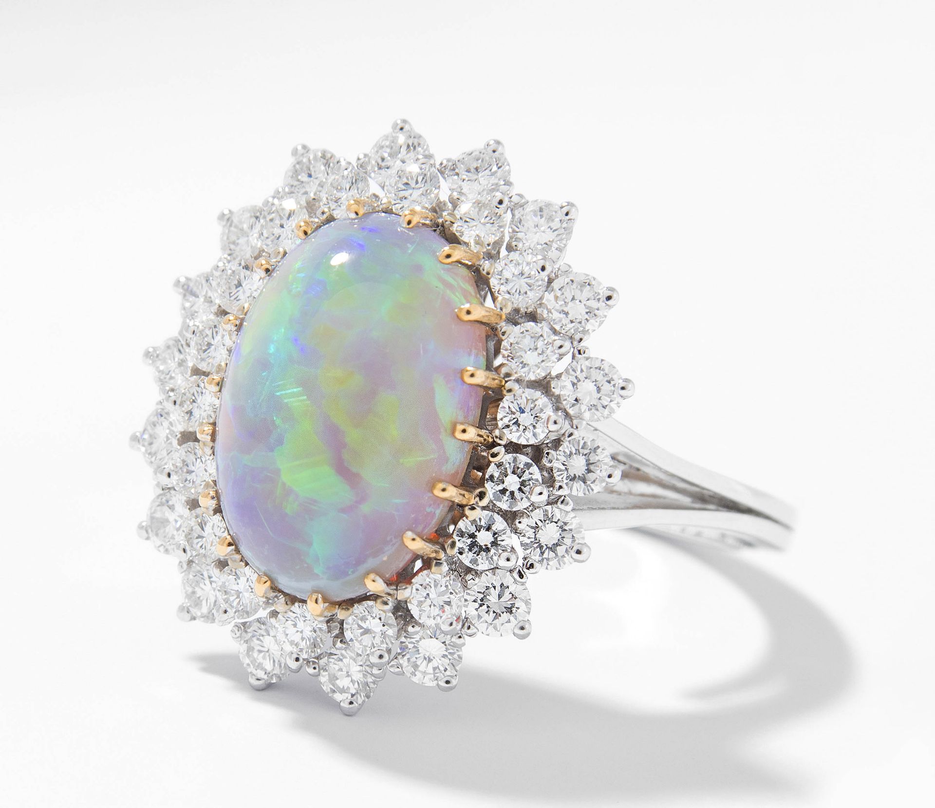 Opal-Brillant-Ring