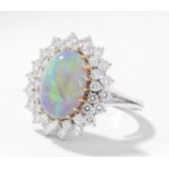 Opal-Brillant-Ring