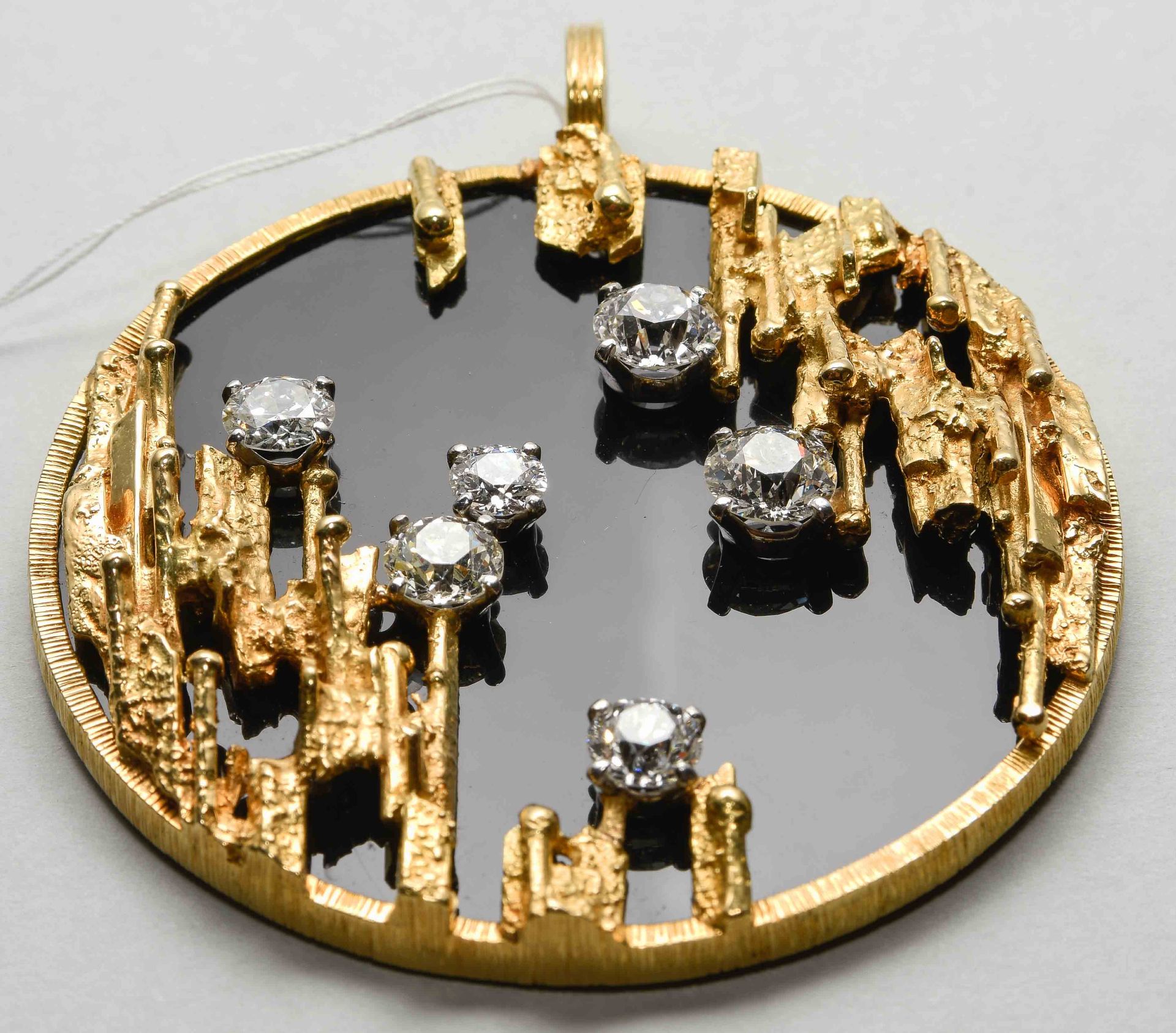 Kutchinsky Onyx-Diamant-Anhänger - Image 3 of 6
