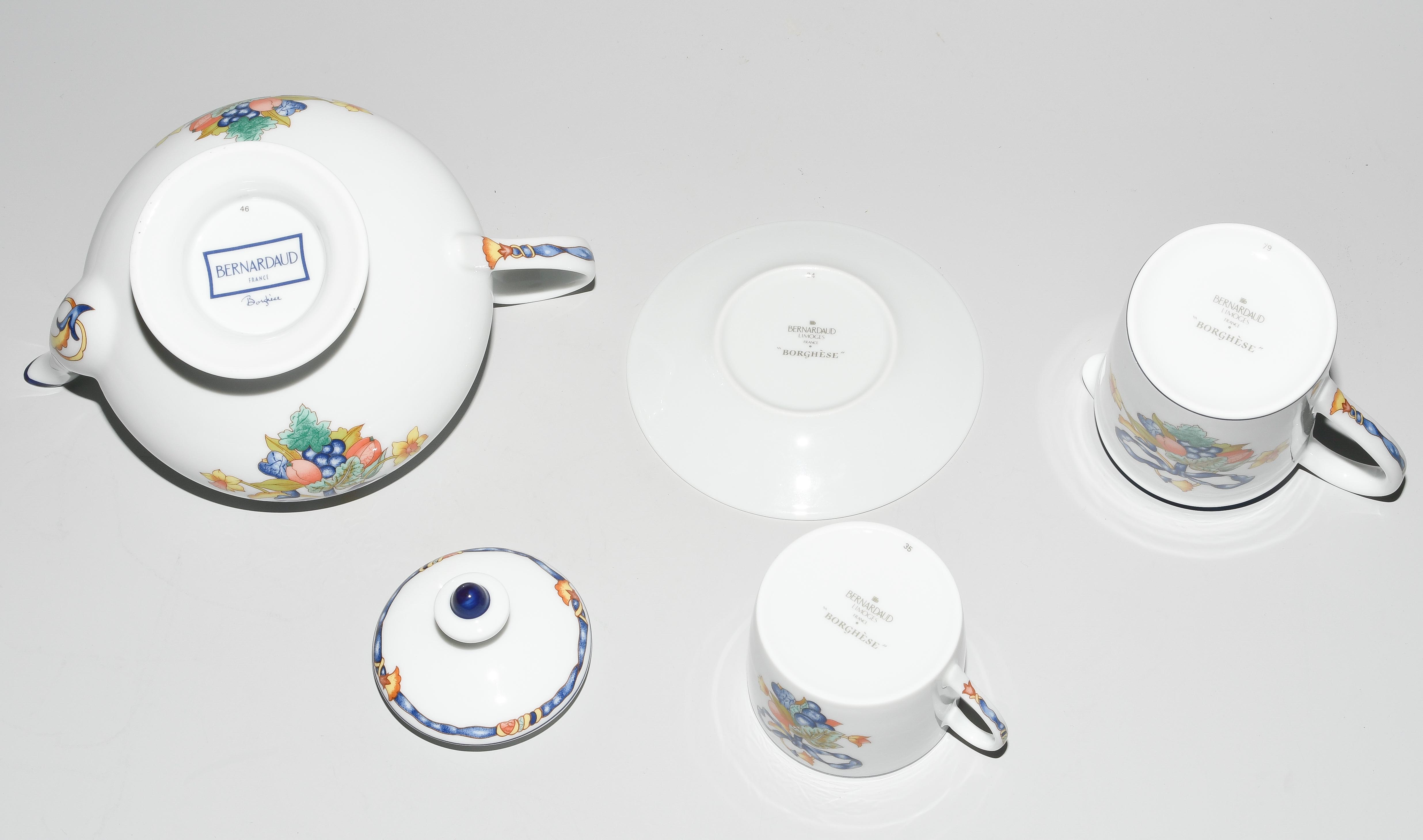 Bernardaud Limoges, Kaffeeservice "Borghese" - Image 18 of 18