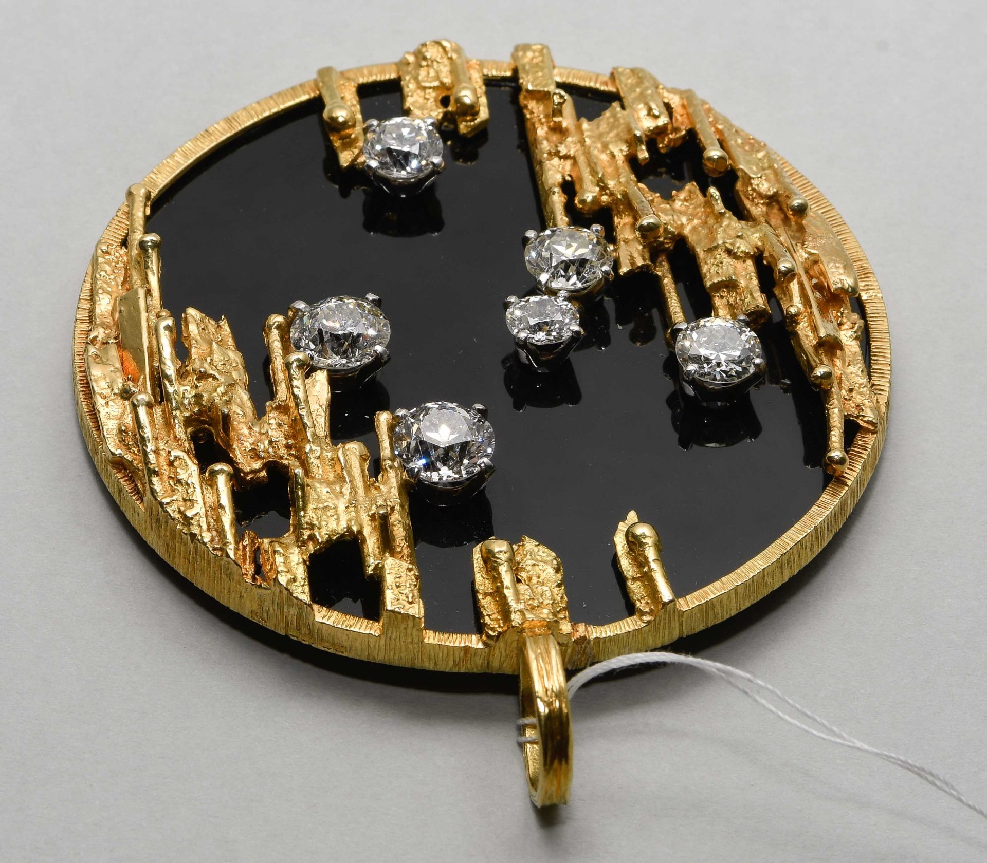 Kutchinsky Onyx-Diamant-Anhänger - Image 5 of 6