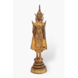 Lot: 2 stehende Buddhas