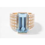 Aquamarin-Brillant-Ring