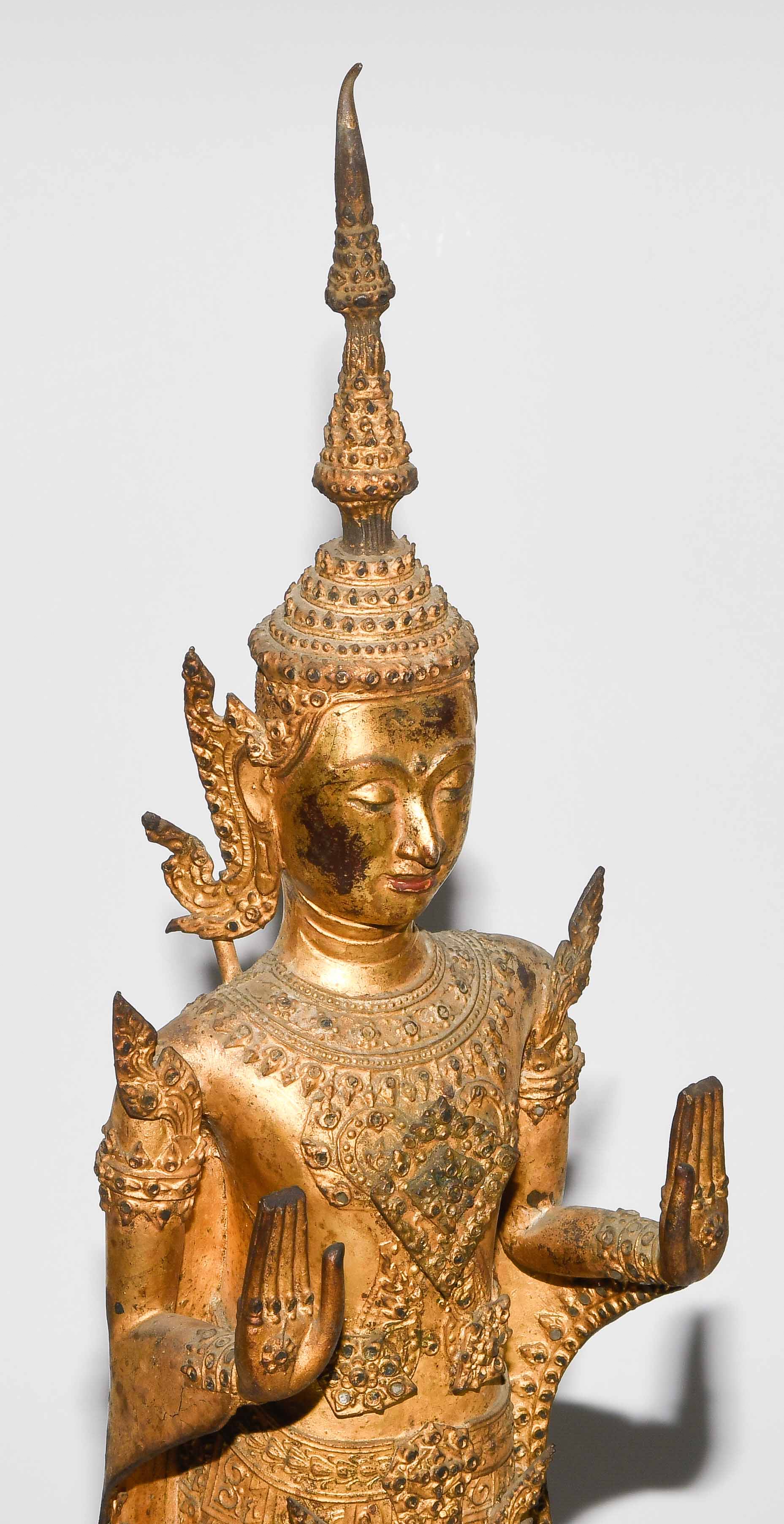 Lot: 2 stehende Buddhas - Image 6 of 16