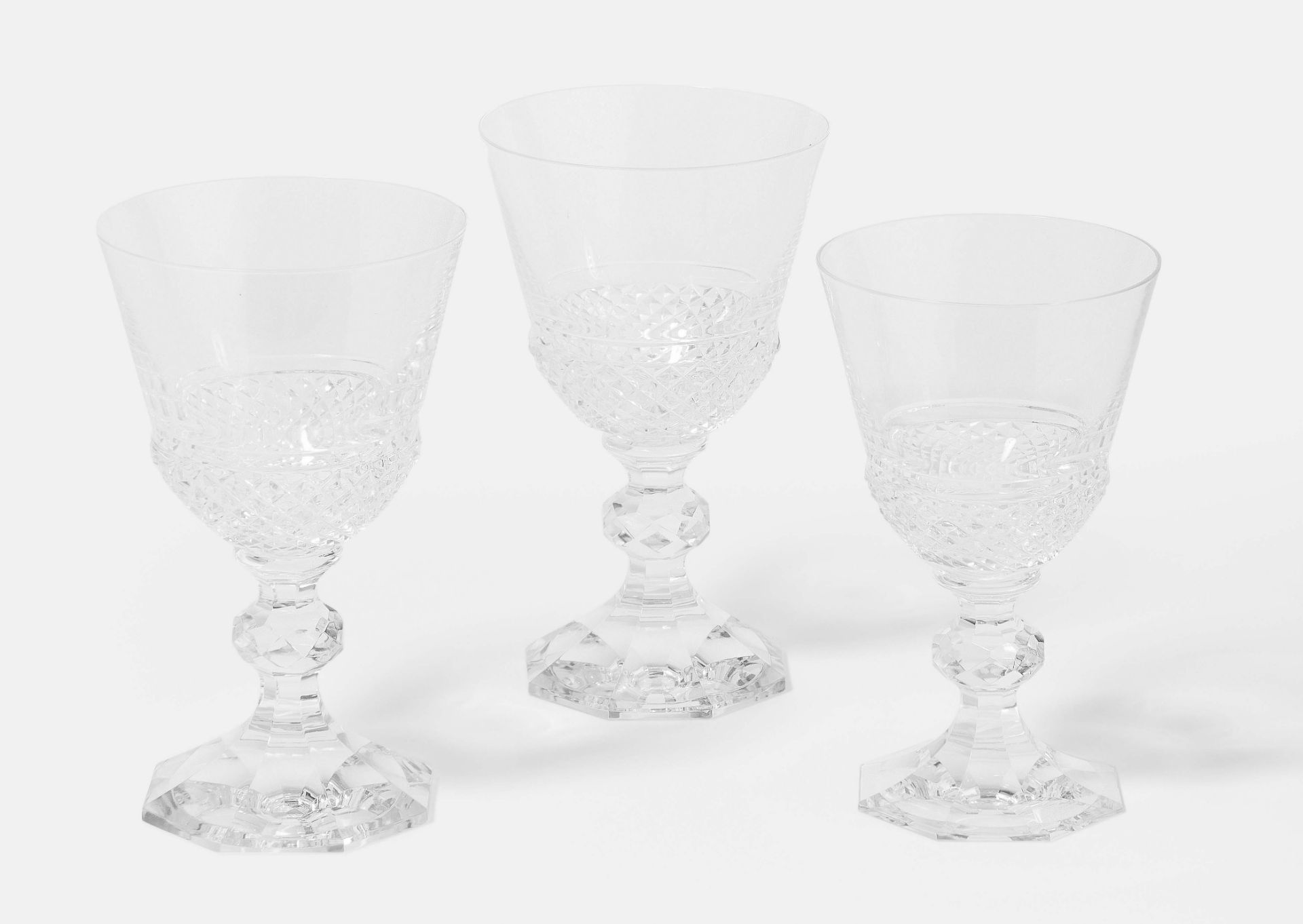 Baccarat wohl, Gläserserviceteile