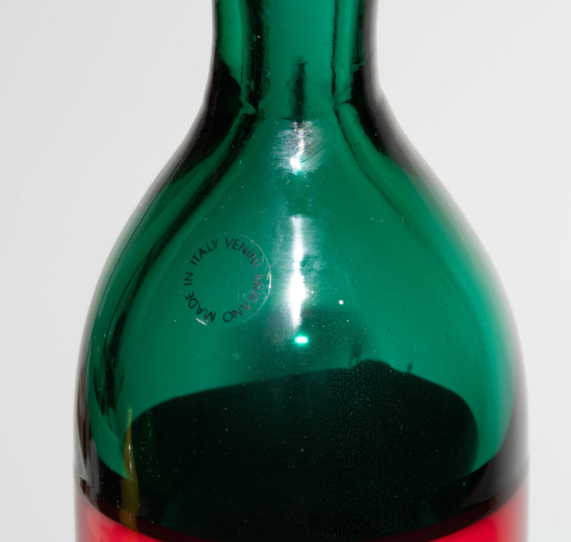 Fulvio Bianconi, Flasche mit Stopfen "A fasce orizzontale" - Bild 10 aus 10