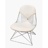 Charles Eames, Stuhl "Bikini Wire Chair" auf "Low Rod Base"