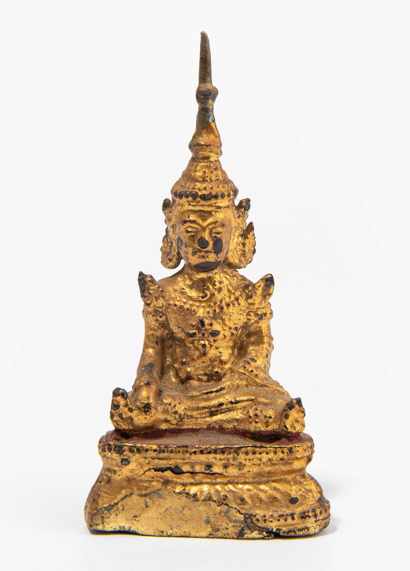 Lot: 3 sitzende Buddhas