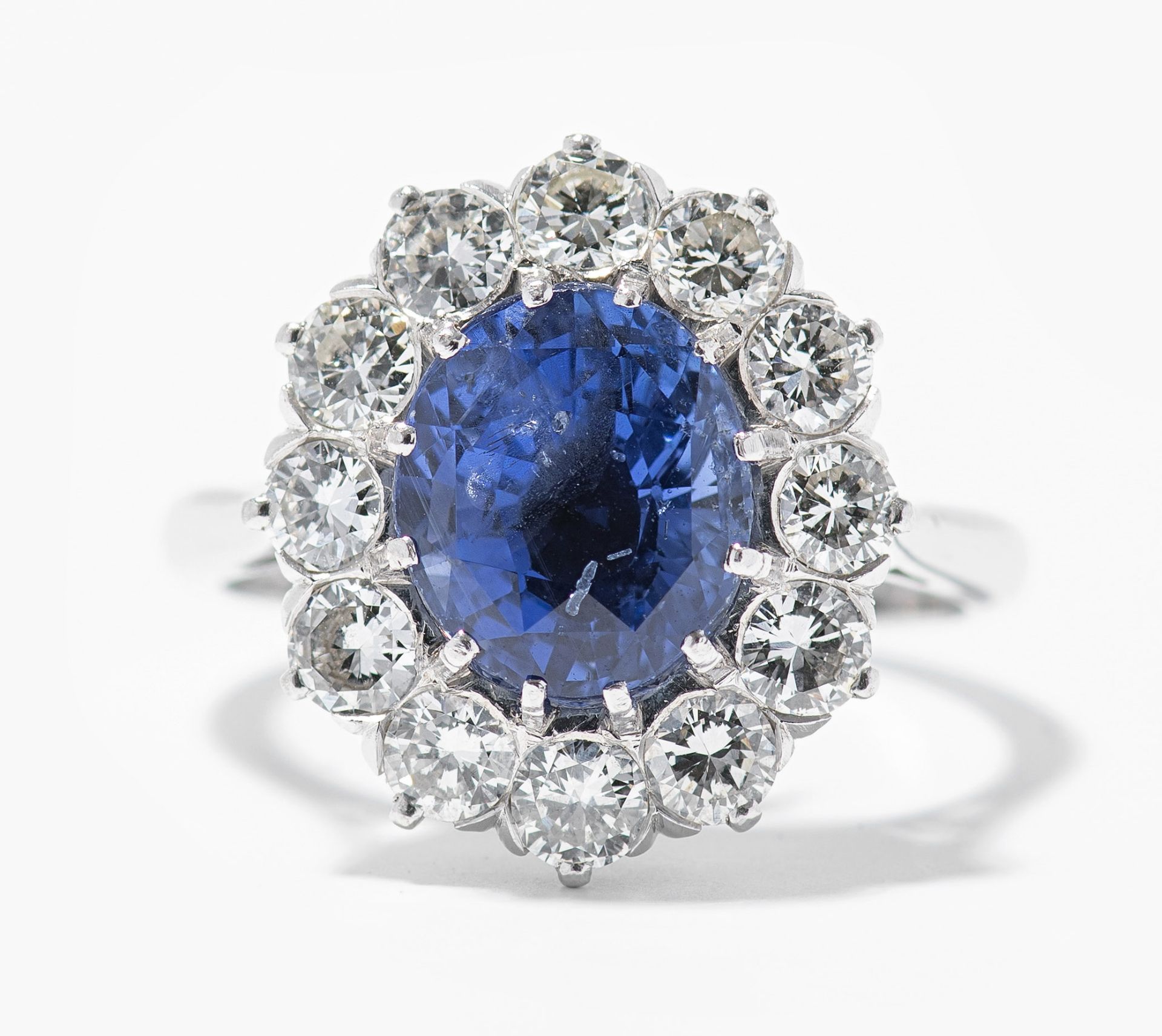 *Saphir-Brillant-Ring