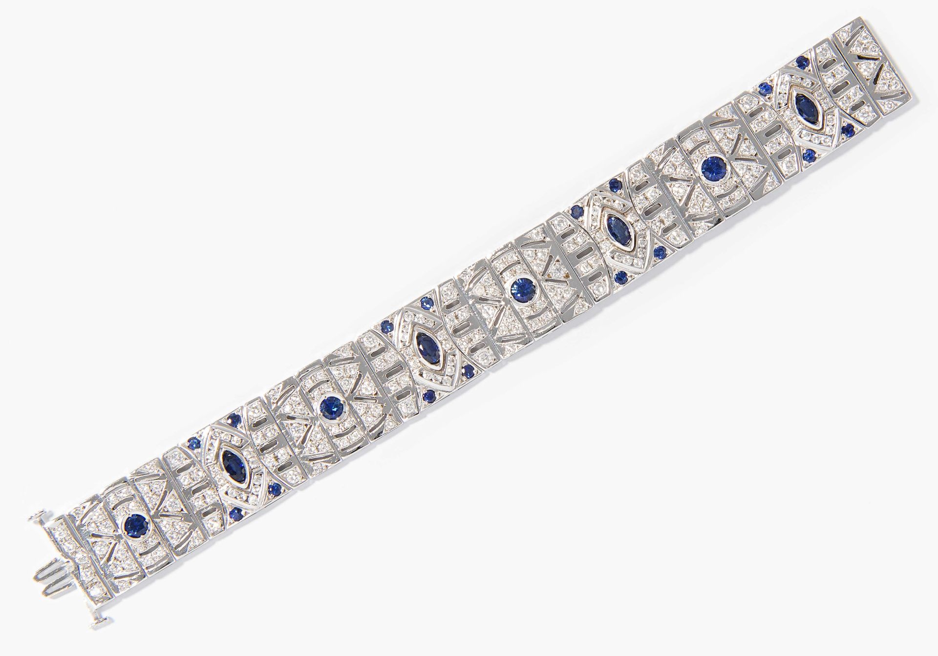 Saphir-Brillant-Bracelet