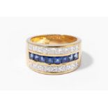 Tiffany & Co. Saphir-Diamant-Ring