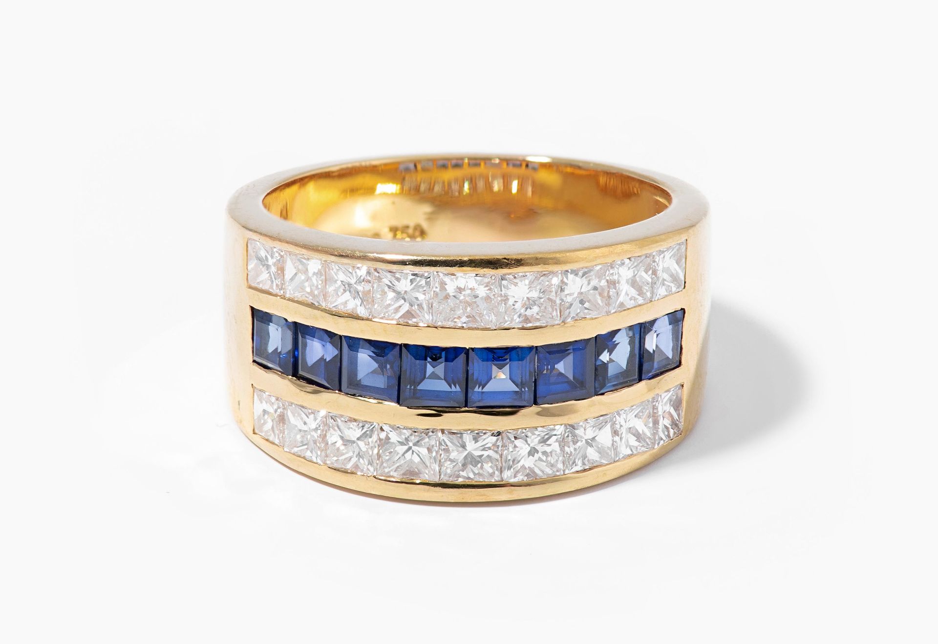 Tiffany & Co. Saphir-Diamant-Ring