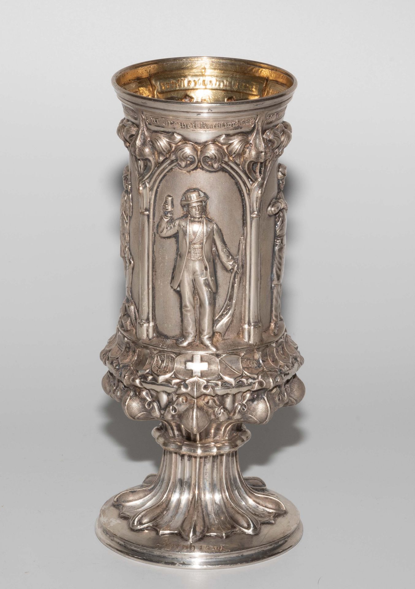 Schützenpokal, Zürich 1859 - Bild 3 aus 9