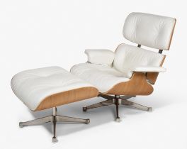 Charles & Ray Eames, Lounge Chair "670" mit Ottoman "671"