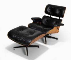 Charles & Ray Eames, Lounge Chair "670" mit Ottoman "671"