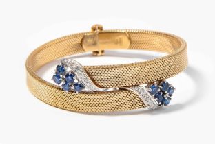 Saphir-Brillant-Bracelet