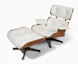 Charles & Ray Eames, Lounge Chair "670" mit Ottoman "671"