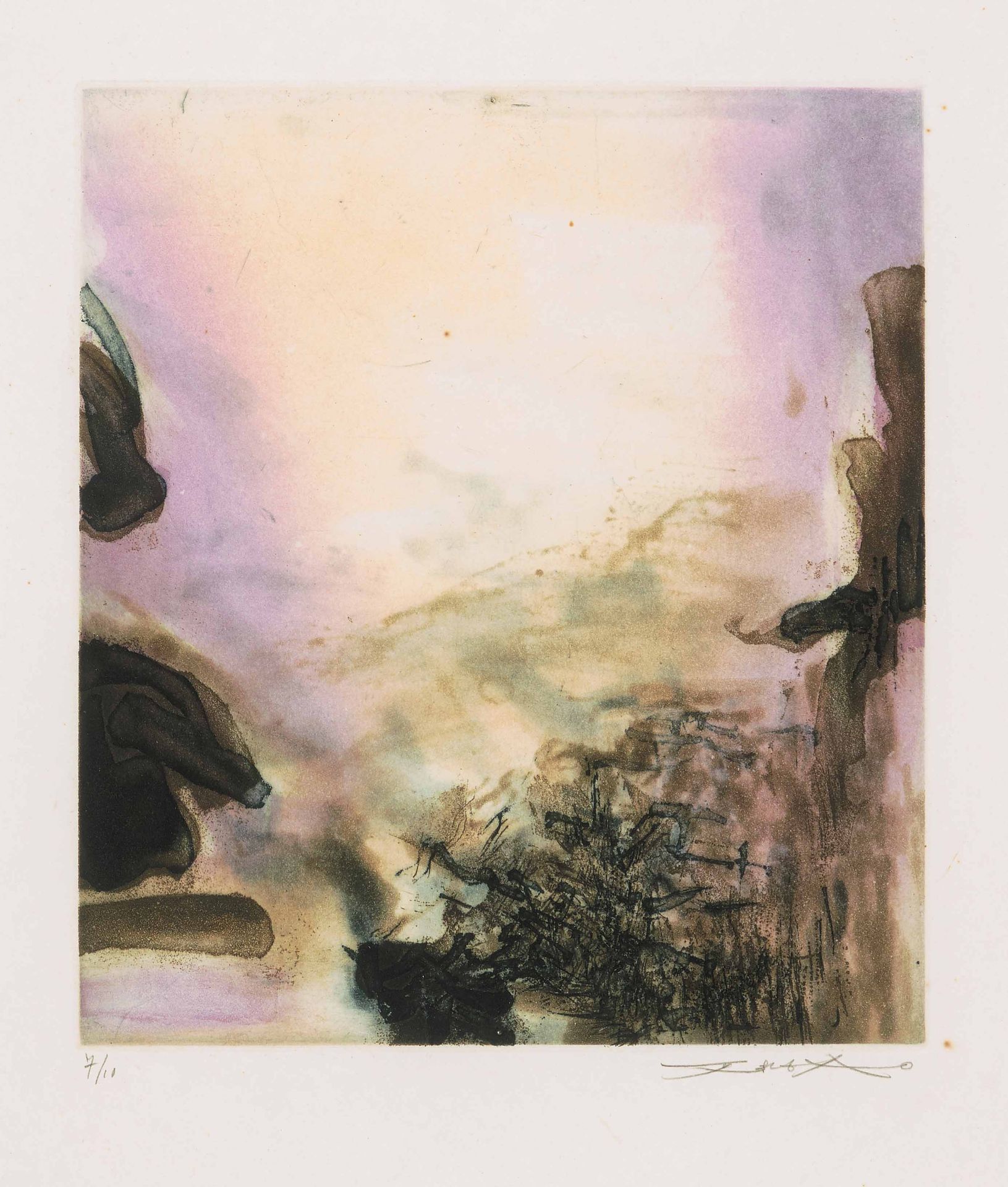 Zao Wou-Ki - Image 7 of 8