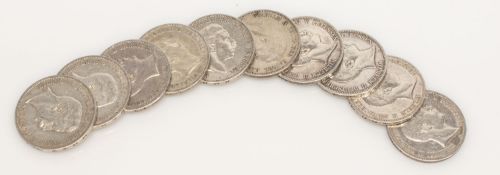 10 x 5 Reichsmark