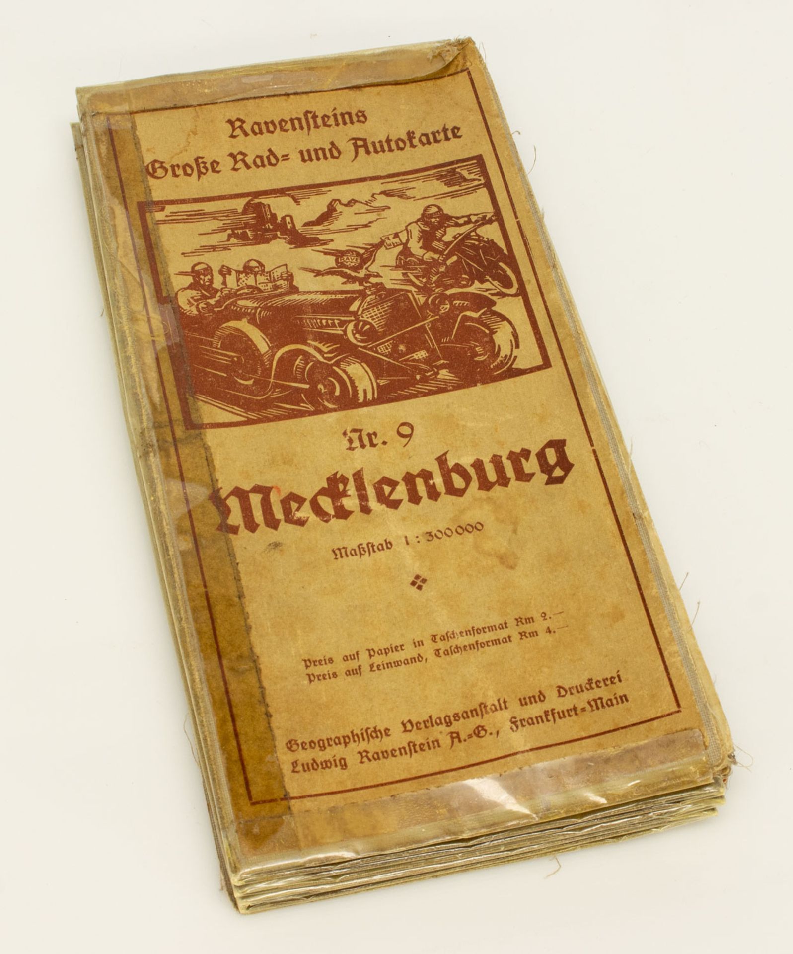 Ravensteins Große Rad- und Autokarte