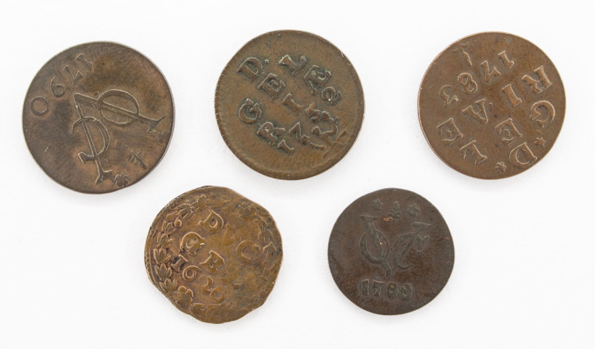 5 Kupfermünzen - Bild 2 aus 2