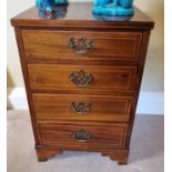 A good 19th Century miniature Chest of Drawers. 46 x 38 x H 72 cm approx.