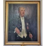 An early 20th Century Oil on Canvas of a military Gentleman by James Slater RHA. After a painting by
