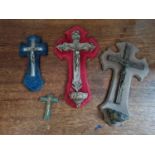 A group of Crucifixes.