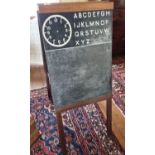 An early 20th Century Teachers Chalk Board.