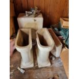 A quantity of vintage Toilet Wares.