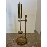 An unusual Brass oil Light.