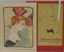 Toulouse-Lautrec, Henri, acht Original-Lithografien