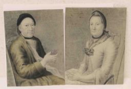 Zwei Portraits J. und A. Löhner
