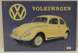 VW Käfer Werbeschild