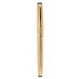 DELTA FOUNTAIN PEN "G7, NAPOLI SUMMIT".Gold plated barrel.Limited edition. Exemplary 0093/2600.Two-