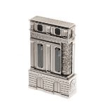 Lighter DUPONT Place Vendome Limited Edition 1300/1810, year 2008.Palladium plated metal.With its