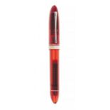 OMAS 360 TRIANGULAR FOUNTAIN PEN.Translucent red celluloid barrel.Limited edition. Exemplary 290/